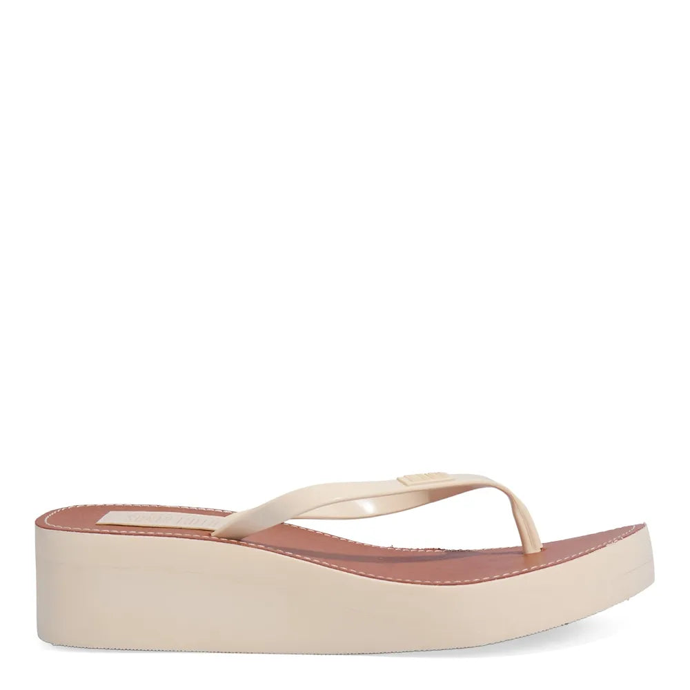 Chinelo Plataforma Santa Lolla Off White