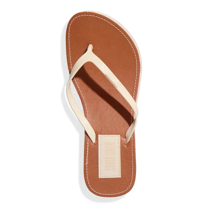 Chinelo Plataforma Santa Lolla Off White