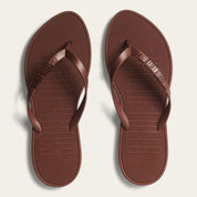 Chinelo Santa Lolla Marrom Flip Flop Borracha