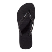 Chinelo Santa Lolla Preto Flip Flop Tiras Grafite