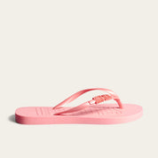 Chinelo Santa Lolla Rosa Flip Flop Borracha