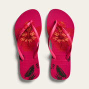 Chinelo Santa Lolla Rosa Floral Flip Flop