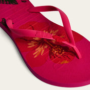 Chinelo Santa Lolla Rosa Floral Flip Flop