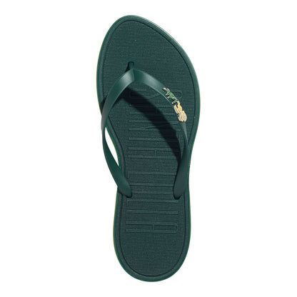Chinelo Santa Lolla Verde Oliva Aplique Metálico