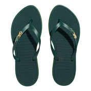 Chinelo Santa Lolla Verde Oliva Aplique Metálico
