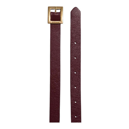 Cinto Couro Santa Lolla Vermelho Ruby