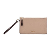 Clutch Santa Lolla Bege Canvas Alça De Mão