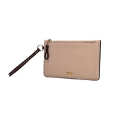 Clutch Santa Lolla Bege Canvas Alça De Mão
