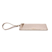 Clutch Santa Lolla Dourado Metalizado Alça De Mão