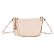 Clutch Santa Lolla Off White Alça Corrente 