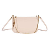 Clutch Santa Lolla Off White Alça Corrente