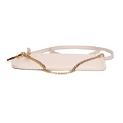 Clutch Santa Lolla Off White Alça Corrente 
