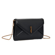 Clutch Santa Lolla Preta Com Alça Corrente
