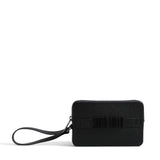 Clutch Santa Lolla Preta Emborrachada Alça De Mão