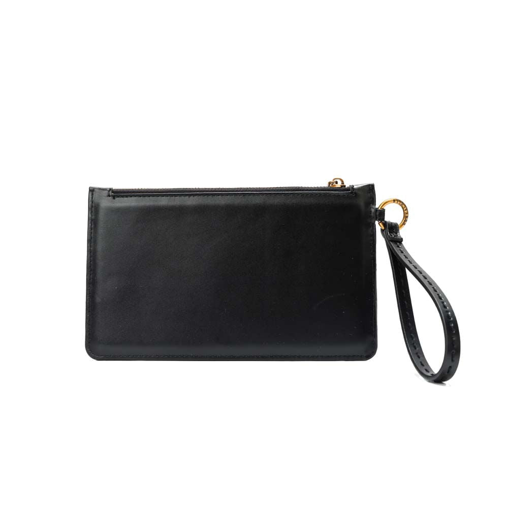 Clutch Santa Lolla Preta Soft Alça De Mão