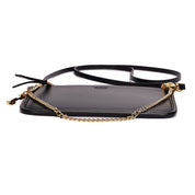 Clutch Santa Lolla Preto Alça Corrente 