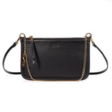 Clutch Santa Lolla Preta Alça Corrente