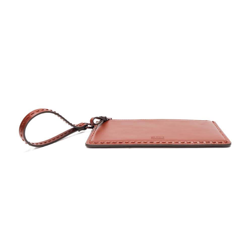Clutch Santa Lolla Terracota Soft Alça De Mão