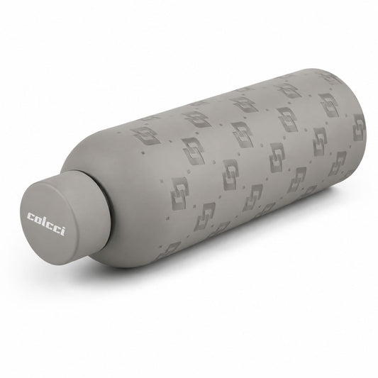 Garrafa Térmica Colcci Cinza Estampa Monograma 500Ml