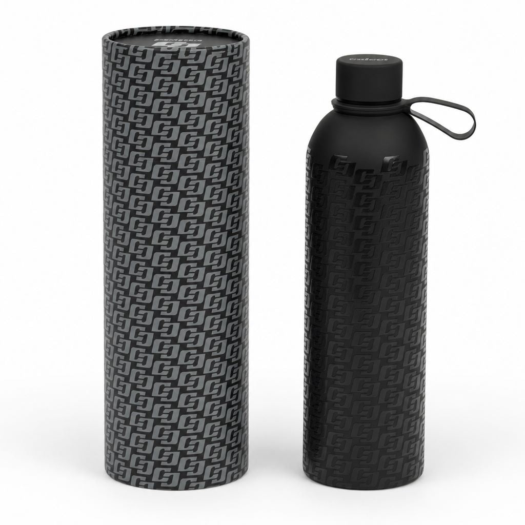 Garrafa Térmica Colcci Preta 750Ml Monograma Relevo