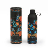 Garrafa Térmica Colcci Preta Floral 750Ml