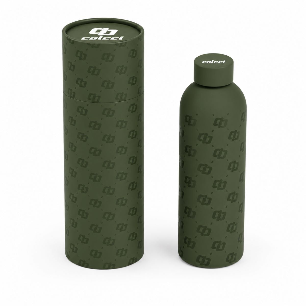 Garrafa Térmica Colcci Verde Monograma 500Ml
