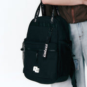 Mochila Colcci Preta Acolchoada Bolsos Mesh