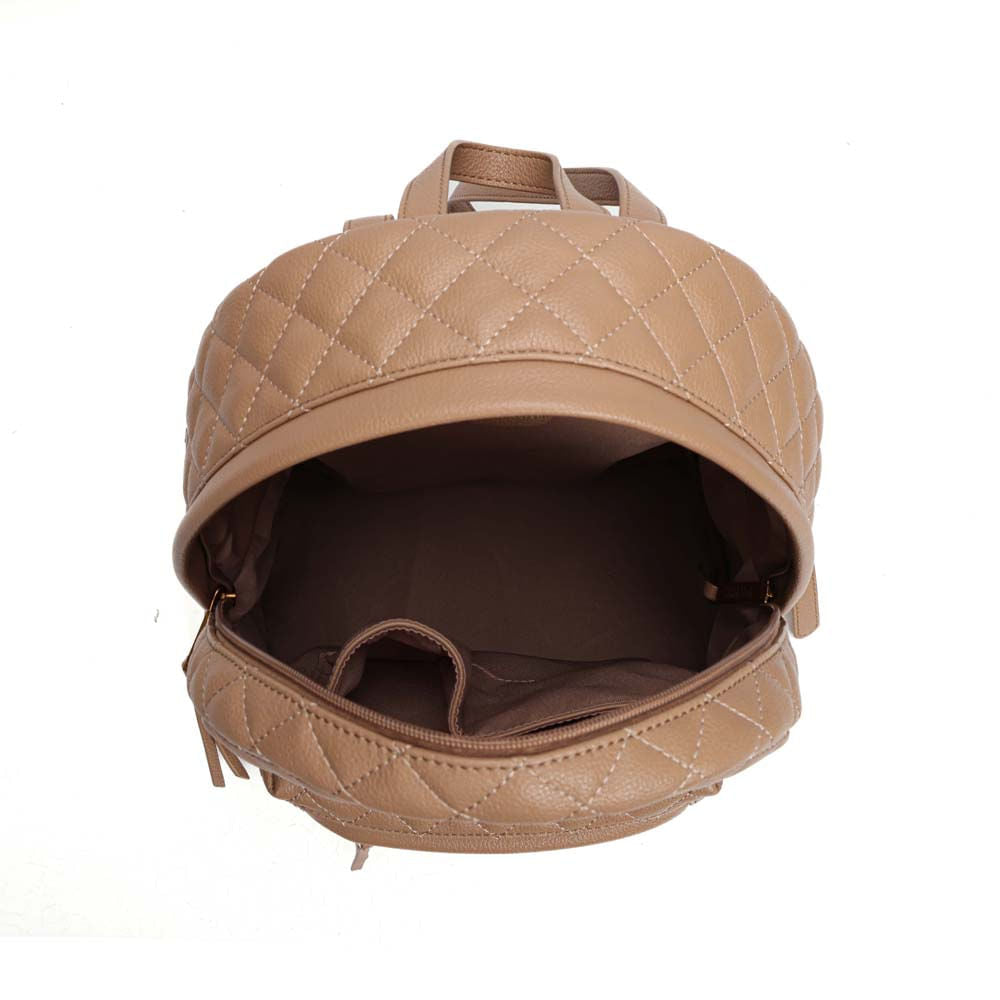 Mochila Santa Lolla Bege Matelassê Floater