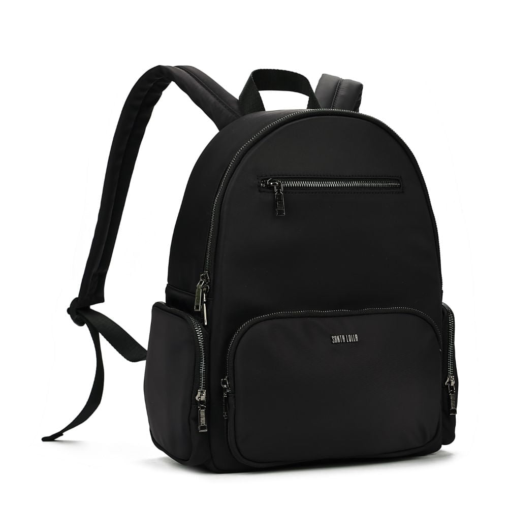 Mochila Santa Lolla Preta Nylon
