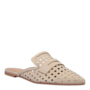 Mule Santa Lolla Couro Off White Tressê