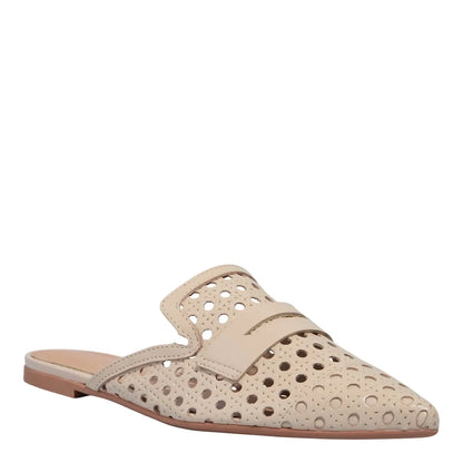 Mule Santa Lolla Couro Off White Tressê