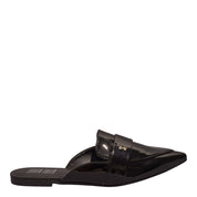 Mule Santa Lolla Preto Verniz Bico Fino