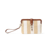 Necessaire Santa Lolla Bege Tramada Listrada