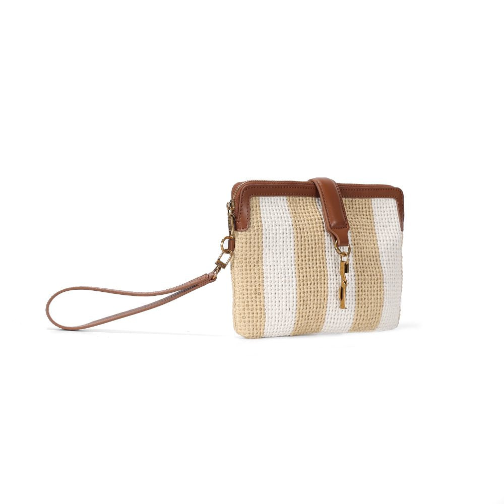 Necessaire Santa Lolla Bege Tramada Listrada