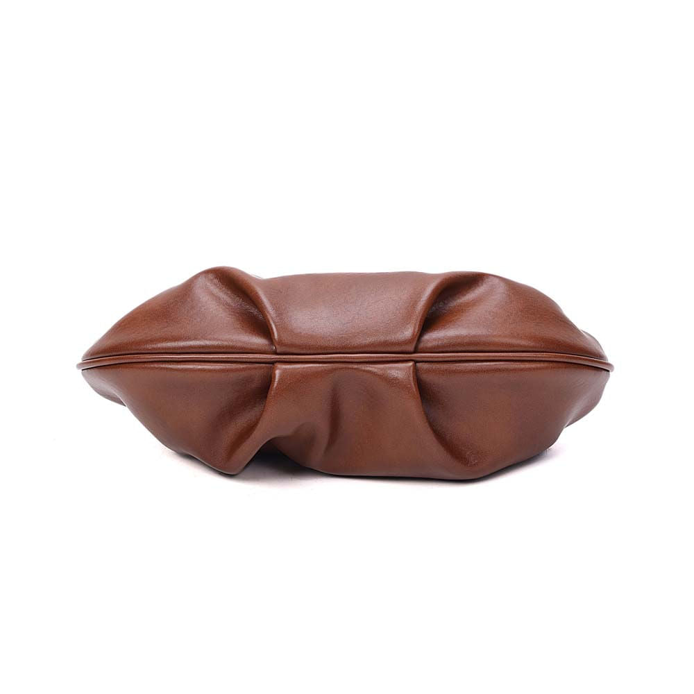 Necessaire Santa Lolla Marrom Corrente Dourada