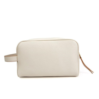 Necessaire Santa Lolla Off White Zíper Dourado