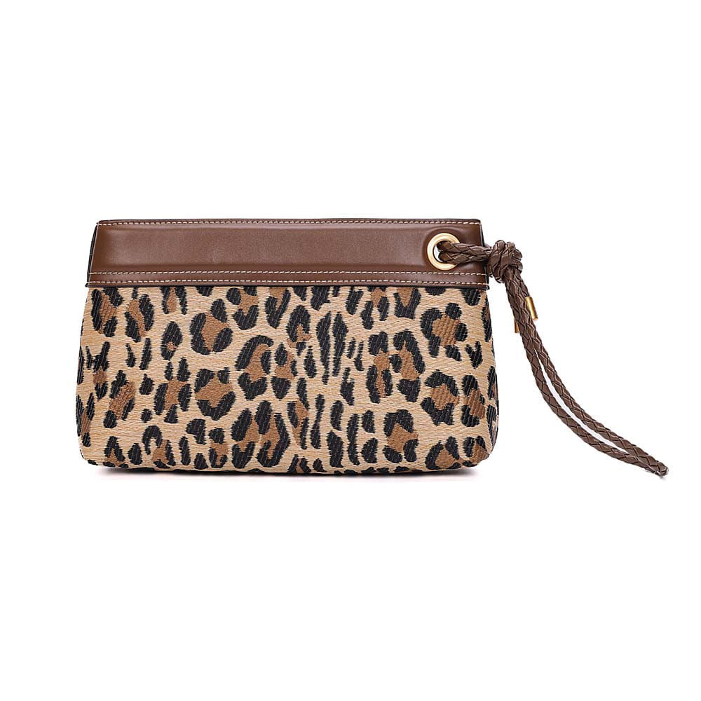 Necessaire Santa Lolla Onça Alça Trançada