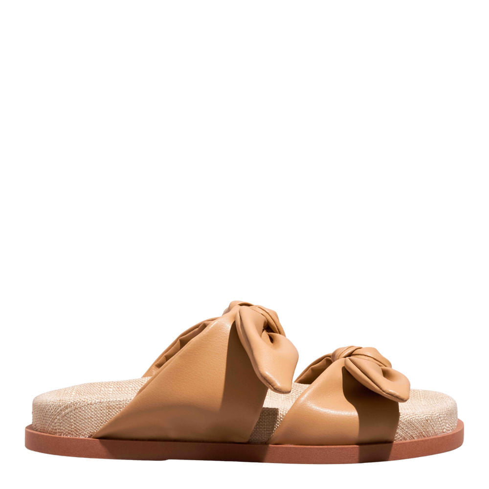 Papete Caramelo Santa Lolla Laço Palha 