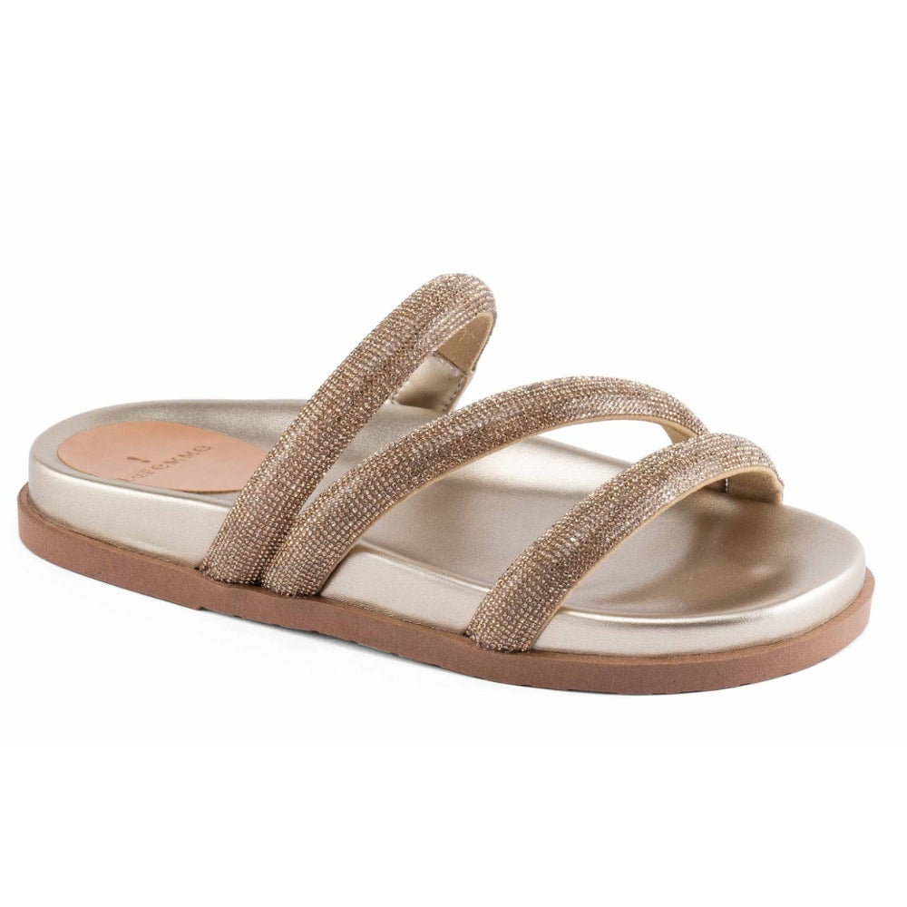 Papete La Femme Dourada Metalizada Brilho