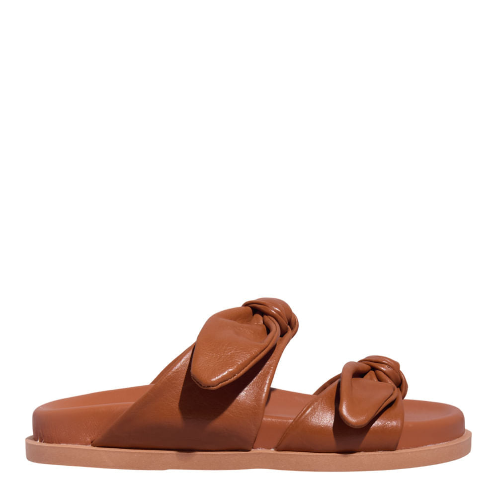 Papete Marrom Couro Nó Santa Lolla