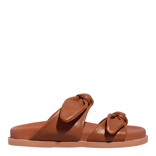 Papete Marrom Couro Nó Santa Lolla