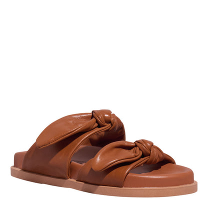 Papete Marrom Couro Nó Santa Lolla