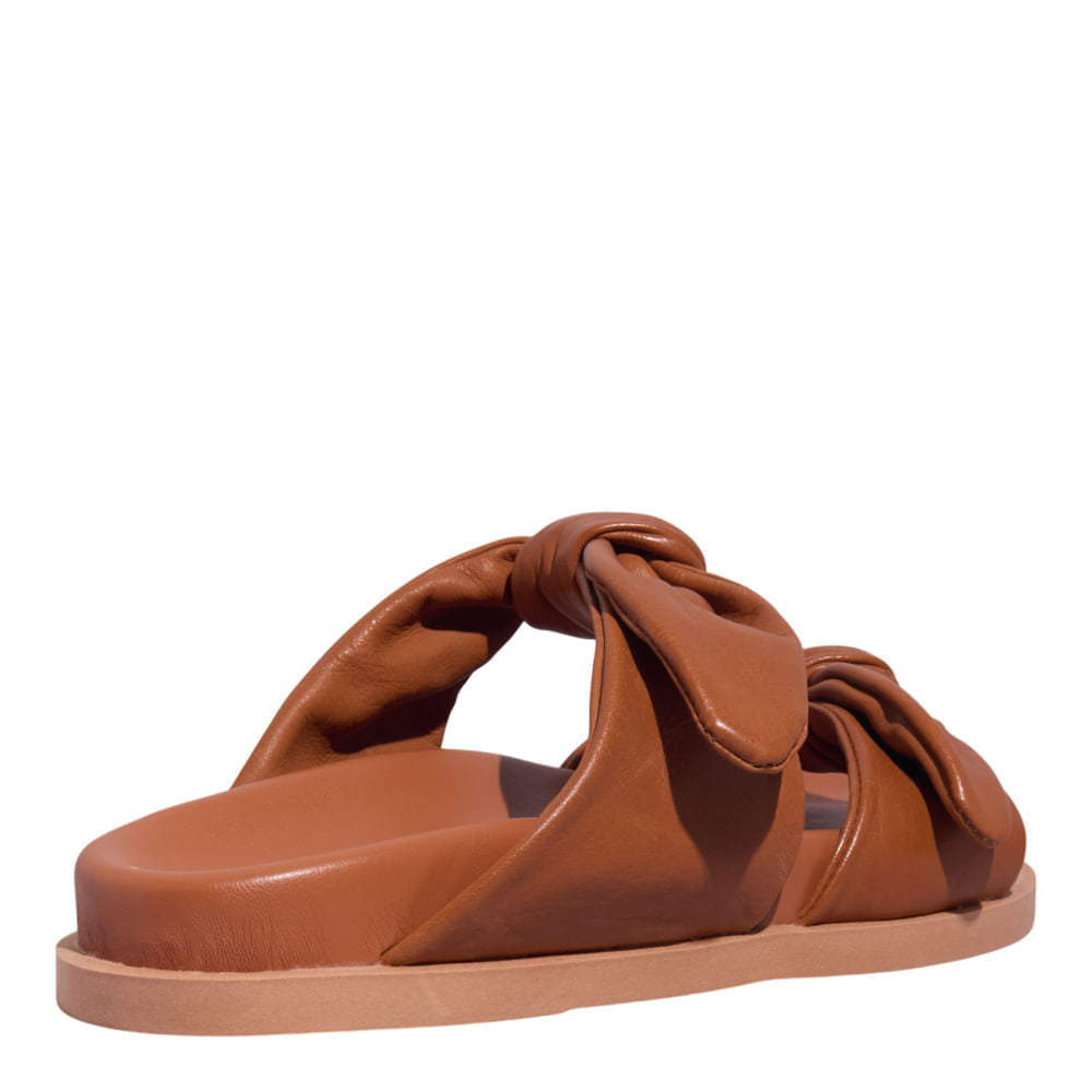 Papete Marrom Couro Nó Santa Lolla