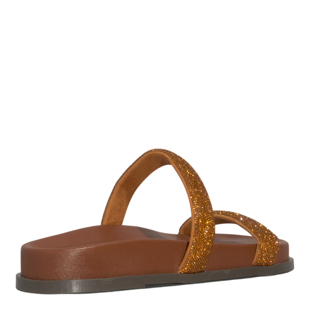 Papete Santa Lolla Caramelo Tiras Brilho