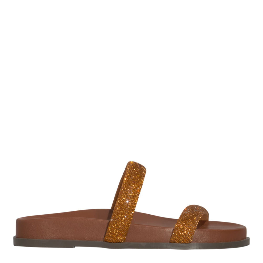 Papete Santa Lolla Caramelo Tiras Brilho