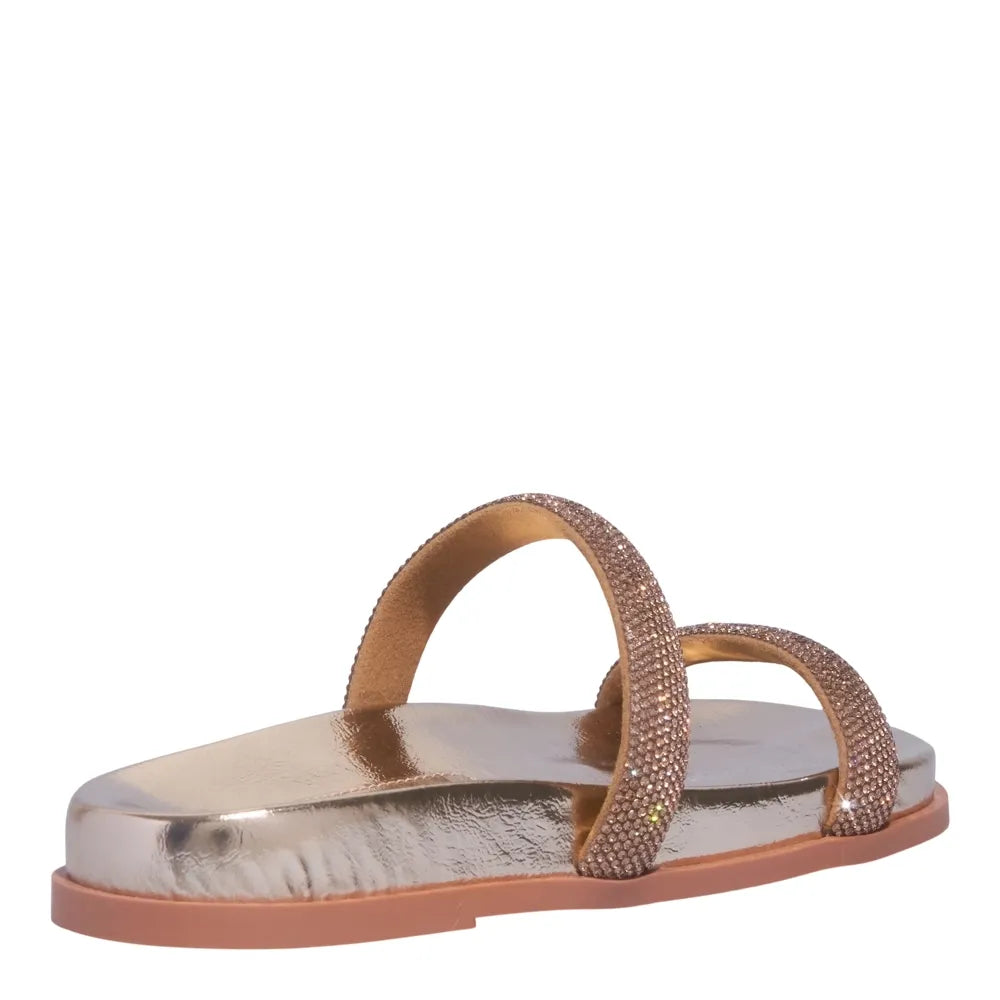 Papete Santa Lolla Dourada Metalizada Brilho