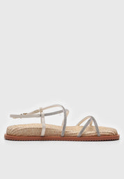Papete Santa Lolla Off White Cristal Sola Palha