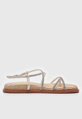 Papete Santa Lolla Off White Cristal Sola Palha