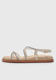 Papete Santa Lolla Off White Cristal Sola Palha