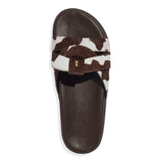 Papete Santa Lolla Vaca Tiras Cruzadas Pelo